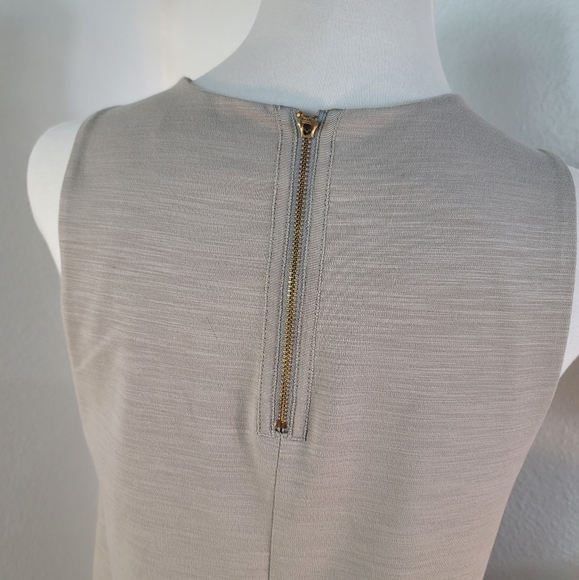 MADEWELL SLEEVELESS ZIP POCKET SHIFT Red BROWN DRESS WOMEN'S SIZE MEDIUM - Picture 16 of 16